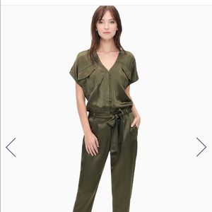 NWT Splendid Satin Jumpsuit